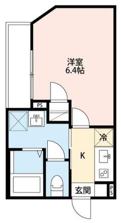 お花茶屋駅 徒歩8分 2階の物件間取画像